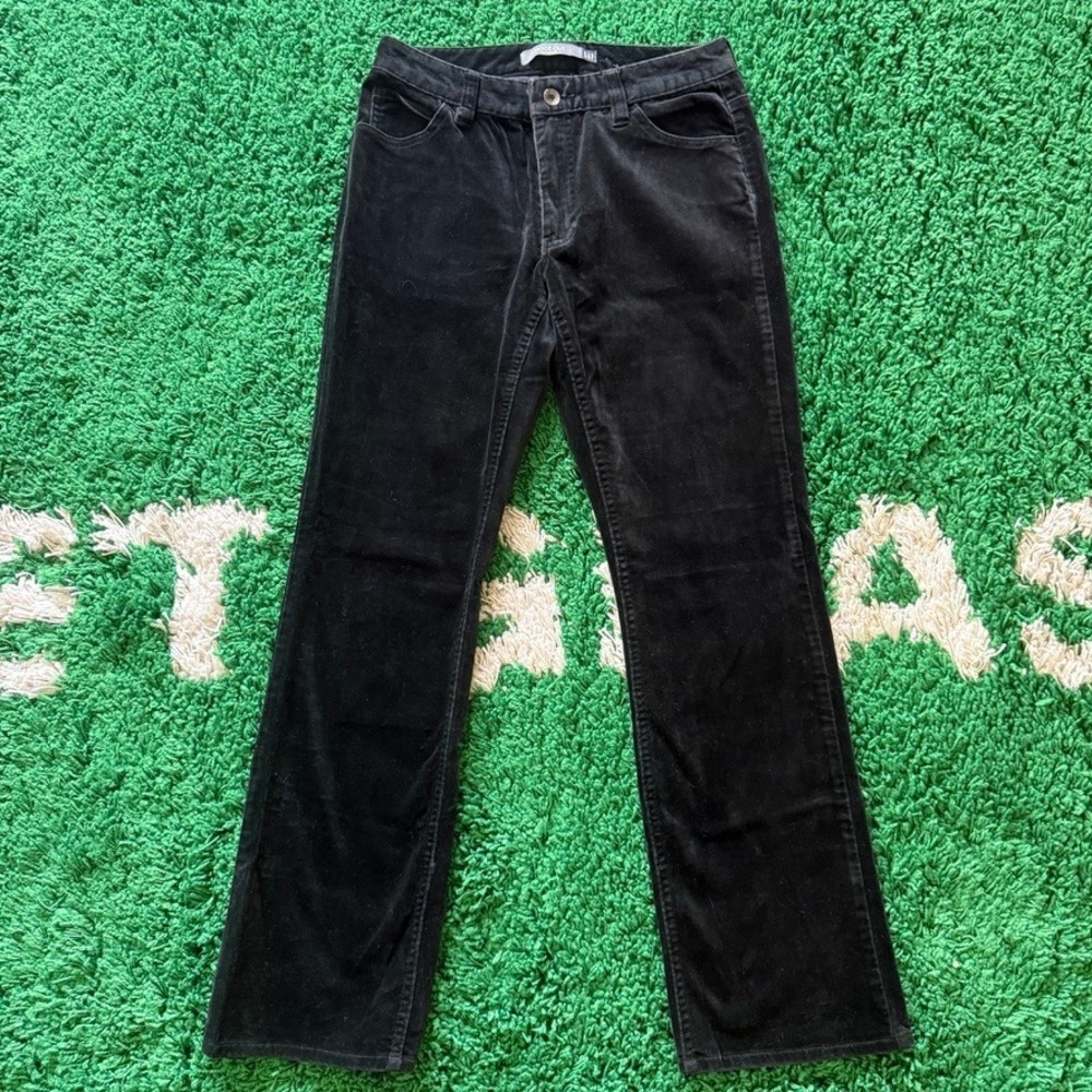 GAP Black‎ Corduroy Bootcut Stretch Jeans Women's Size 4R